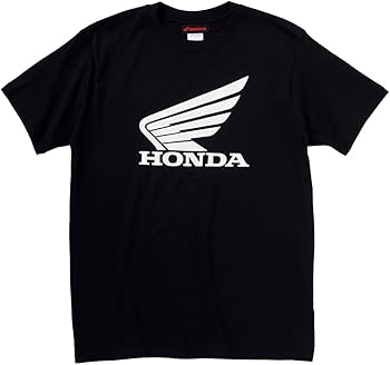 Amazon | HONDA ( ホンダ ) Tシャツ ウイングTシャツ ブラック L 0SYTN